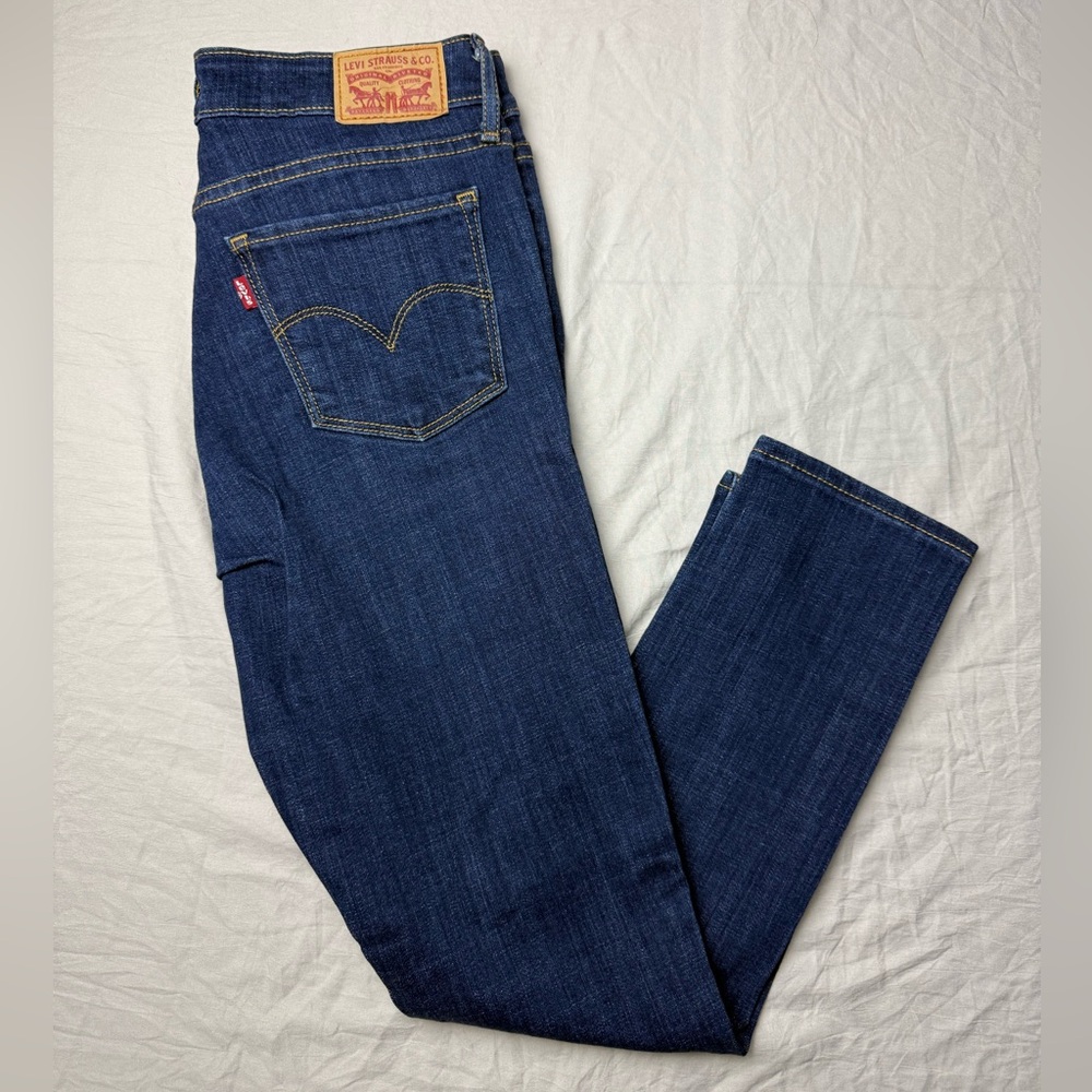 Levi's 711 Women's Dark Blue skinny Leg Jeans‎ size 28